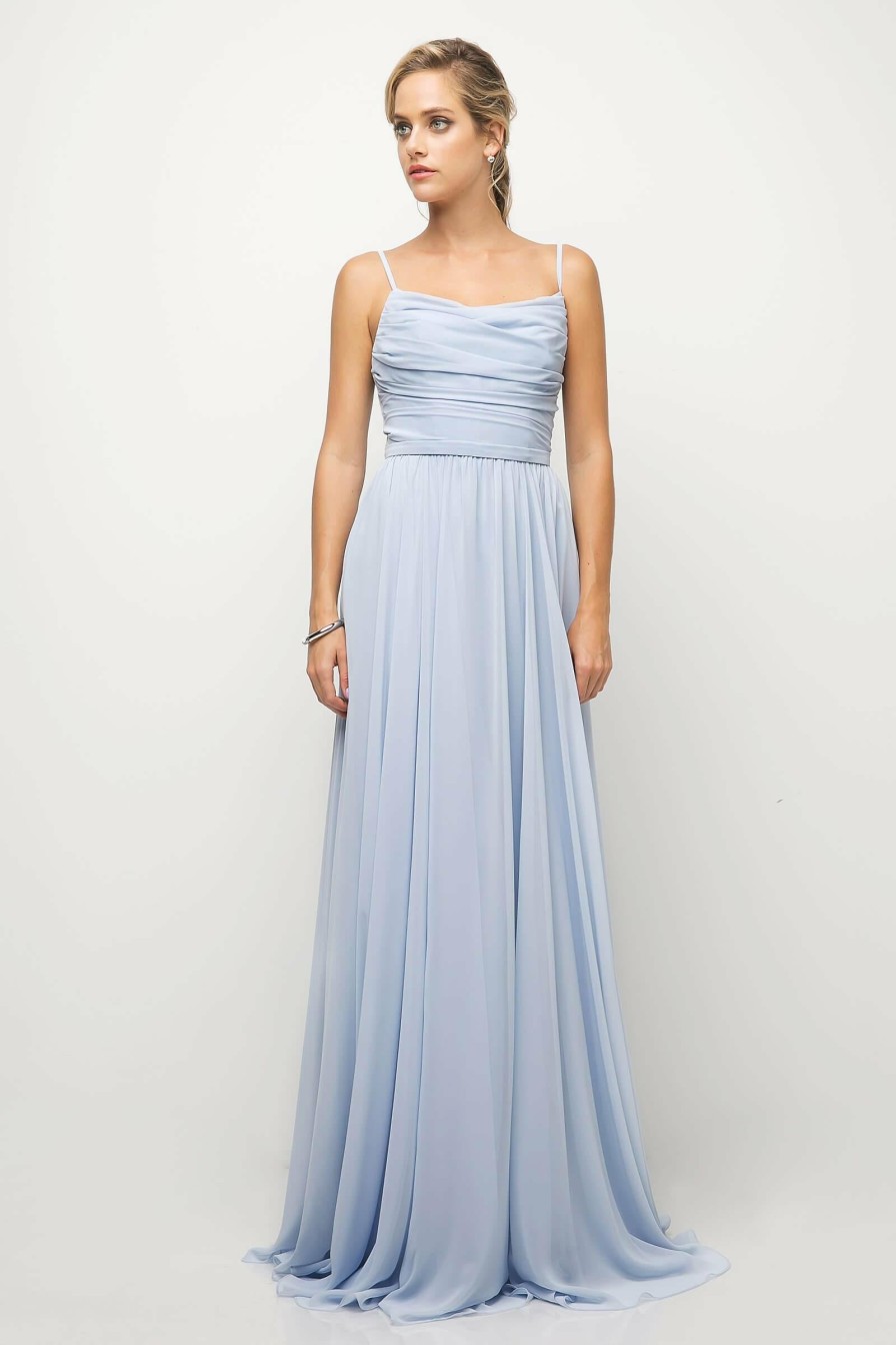 Dresses * | Cinderella Divine Ur136 Long Formal Sleeveless Chiffon Prom Gown Typical Style