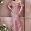 Dresses * | Cinderella Divine Cd959C Plus Size Off Shoulder Long Prom Dress Promotion