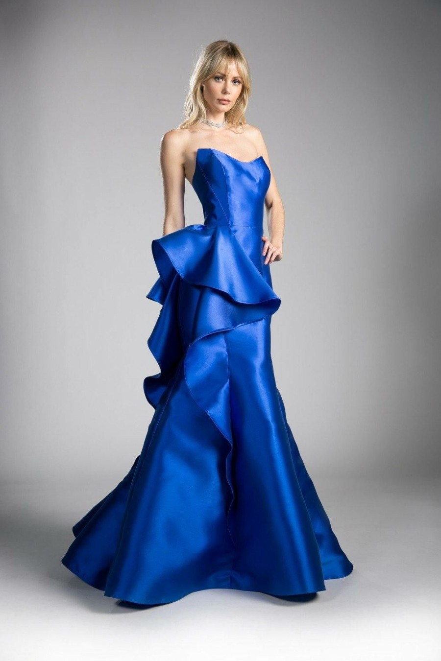 Dresses * | Cinderella Divine Js0402 Prom Long Formal Dress Best Quality Royal