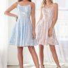 Dresses * | Cinderella Divine Am398 Sparkling Short Prom Dress Sale Hot Selling