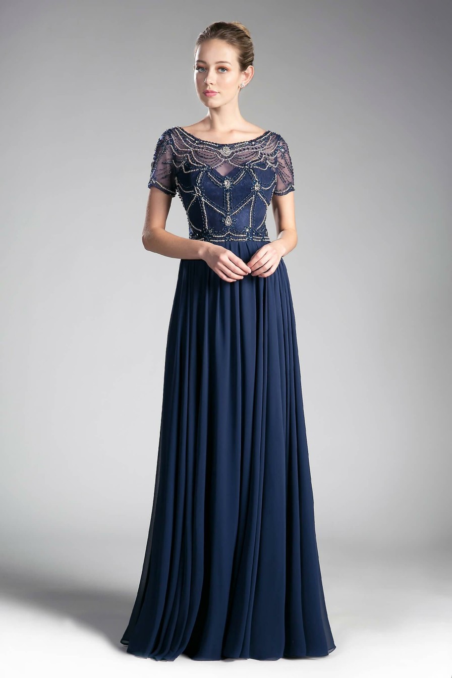 Dresses * | Cinderella Divine Cd0123 Long Dress Formal Evening Gown Online Store