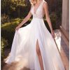 Dresses * | Cinderella Divine Ty12 Long Wedding Dress Bridal Cheap Off White