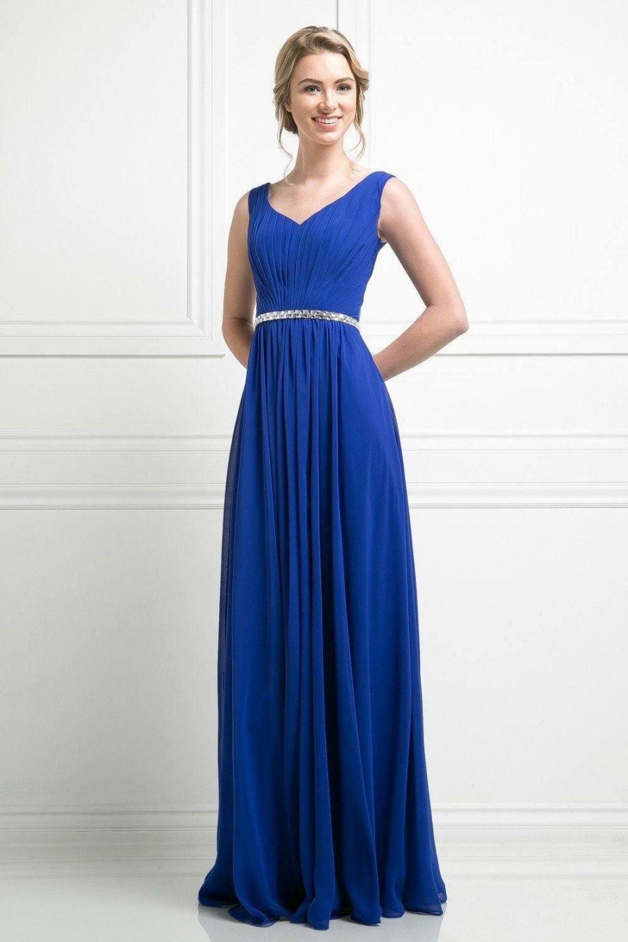 Dresses * | Cinderella Divine W0014 Formal Long Dress Bridesmaid Sale Hot Sell Royal