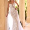 Dresses * | Cinderella Divine Cd931W Long Formal Bridal Wedding Dress Tendy Style Off White