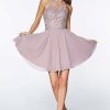 Dresses * | Cinderella Divine Cd0141 Prom Short Cocktail Homecoming Dress Cheap