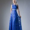 Dresses * | Cinderella Divine Cd3878 Long Formal Dress Sale Discount Sale Royal