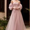 Dresses * | Cinderella Divine Cd962 Strapless Long Prom A Line Gown Best Choice