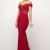 Dresses * | Cinderella Divine Uv001 Off Shoulder Prom Dress Formal Gown Featured