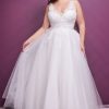 Dresses * | Cinderella Divine Cd9178Wc Long Plus Size Wedding Dress Exclusive Design Off White