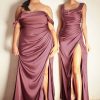 Dresses * | Cinderella Divine Cd7488C Sexy Off Shoulder Long Prom Dress Sale Fashionable