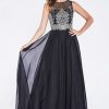 Dresses * | Cinderella Divine Cd56 Long Prom Dress Sleeveless Evening Gown Online Sales