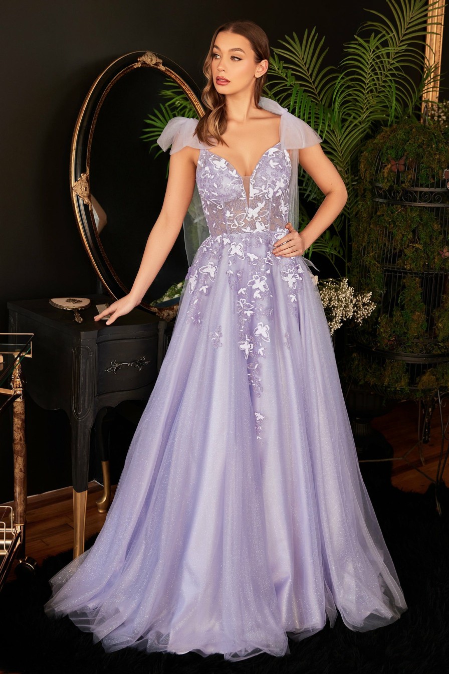 Dresses * | Cinderella Divine Cb097 Formal Gown Prom Dress Attractive